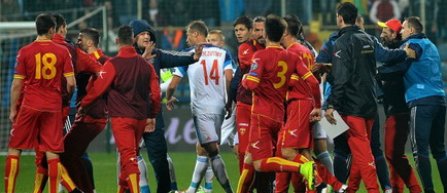Rusia a depus plangere la UEFA si susţine ca meciul cu Muntenegru trebuia suspendat din minutul 1